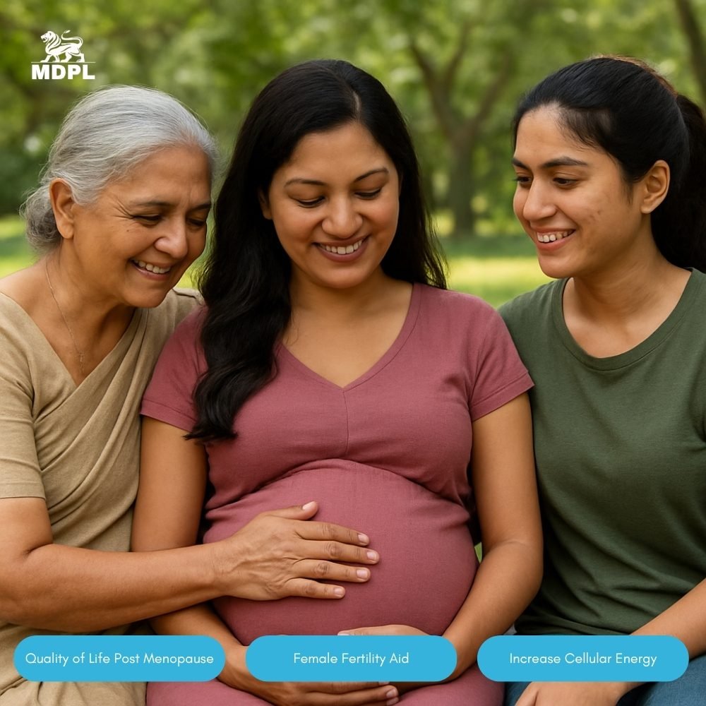 Smalta Q10 Coenzyme Q10 gynaecology fertility women's health supplement by MDPL India