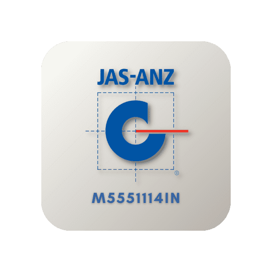JAS ANZ CERTIFIED LOGO